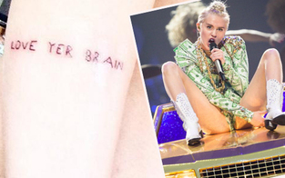 Miley Cyrus: Neues Tattoo kündigt Album