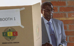 Mugabe als Präsident wiedergewählt