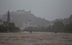 Hochwasser in Salzburg 