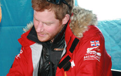 Prinz Harry trotzt der Eiseskälte am Südpol