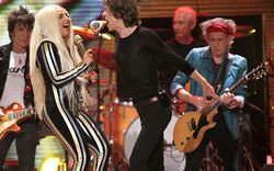 Lady Gaga rockte mit Rolling Stones
