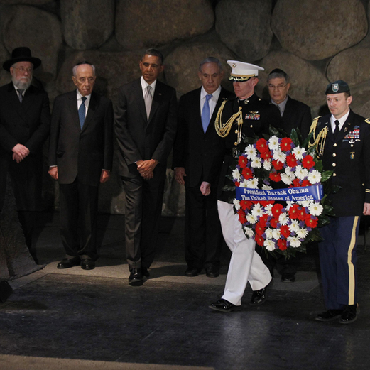 Obama besucht Holocaust-Gedenkstätte
