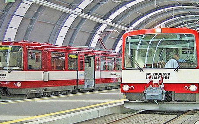Die U-Bahn in Salzburg ist auf Schiene