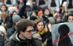 150 Schüler demonstrieren gegen Zentralmatura