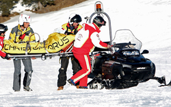 Tscheche bei Skiunfall schwer verletzt