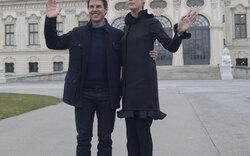 Tom Cruise & Olga Kurylenko im Belvedere