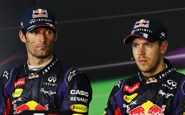 Sebastian Vettel; Mark Webber 